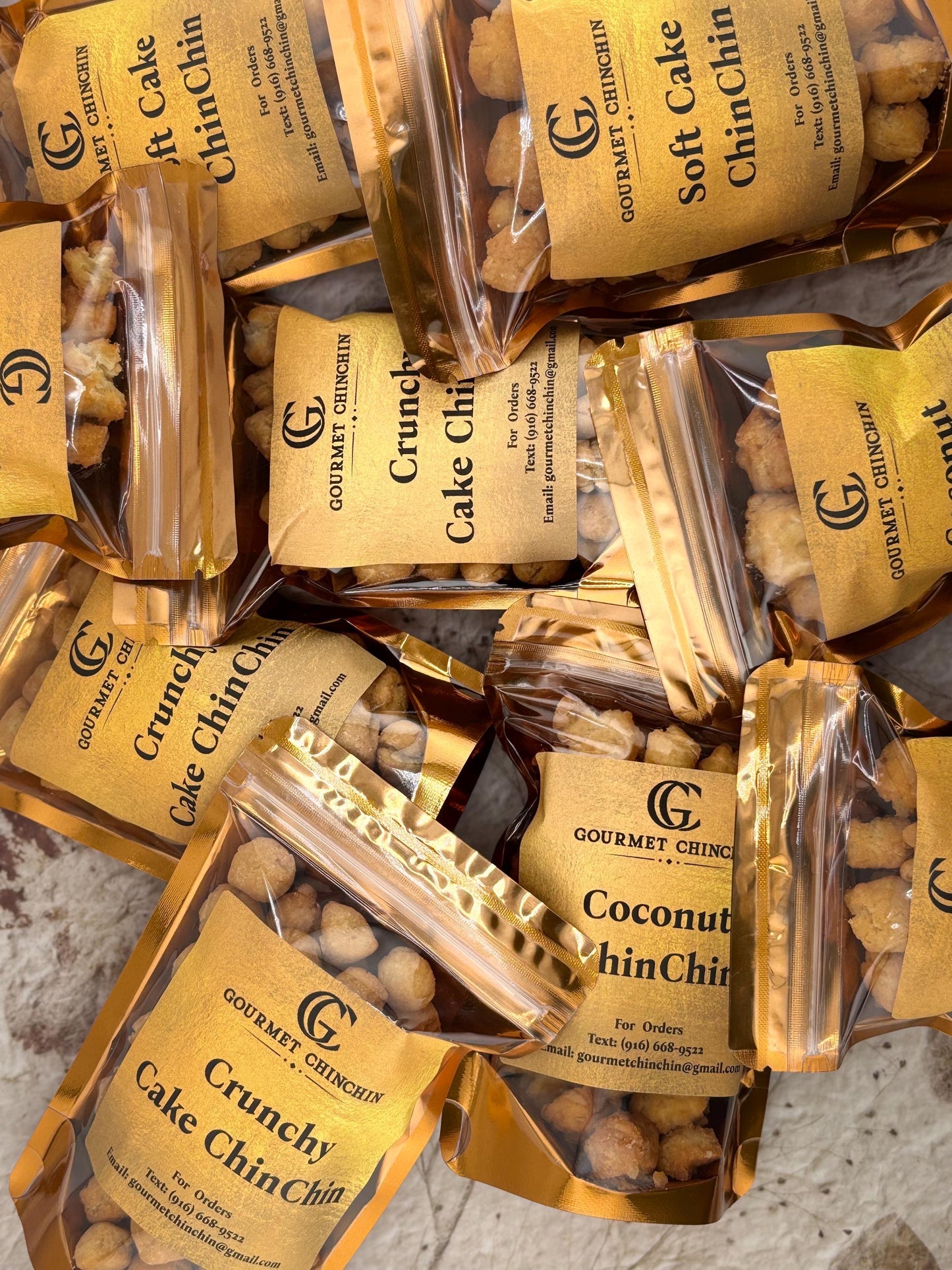 12 Snack Size Gourmet ChinChin
