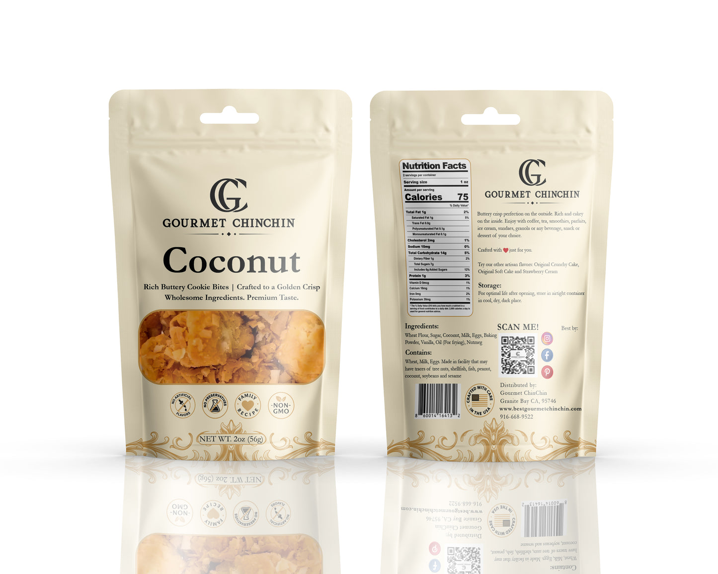 10 Snack Size Gourmet ChinChin