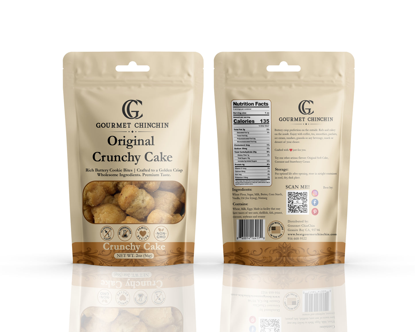 10 Snack Size Gourmet ChinChin