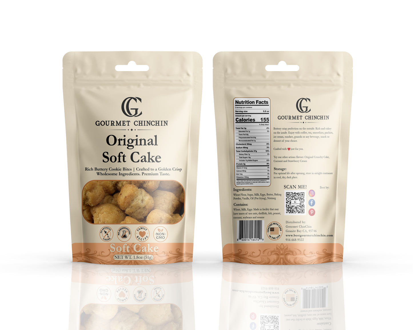 10 Snack Size Gourmet ChinChin