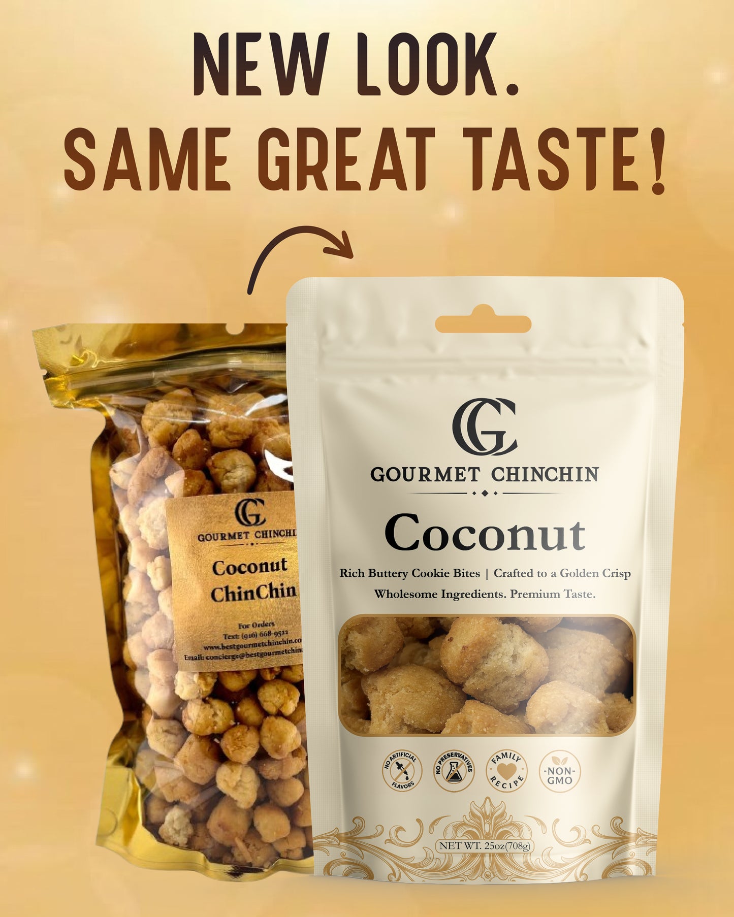 10 Snack Size Gourmet ChinChin